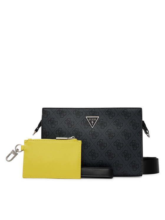 Guess Плоска сумка Guess HMMILO P6157 Чорний