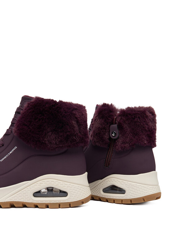 Skechers Bakancs Skechers Uno Rugged 167274/WINE Bordó
