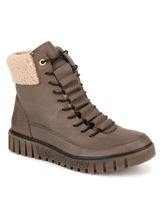 Rieker Botines planos Rieker Y3465-24 Beis