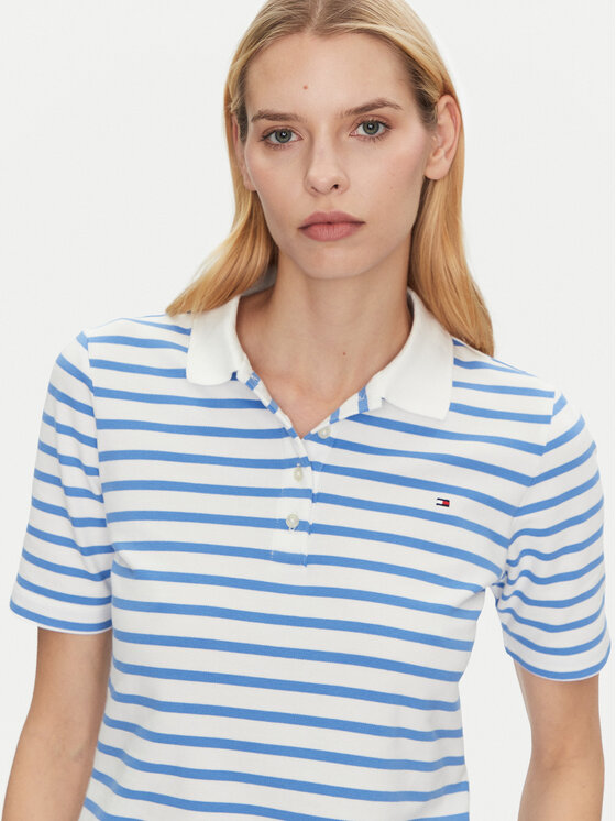 Tommy Hilfiger Tommy Hilfiger Polo 1985 WW0WW43224 Celeste Regular Fit