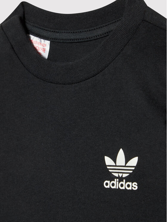 adidas adidas Camiseta adicolor HC1915 Negro Regular Fit