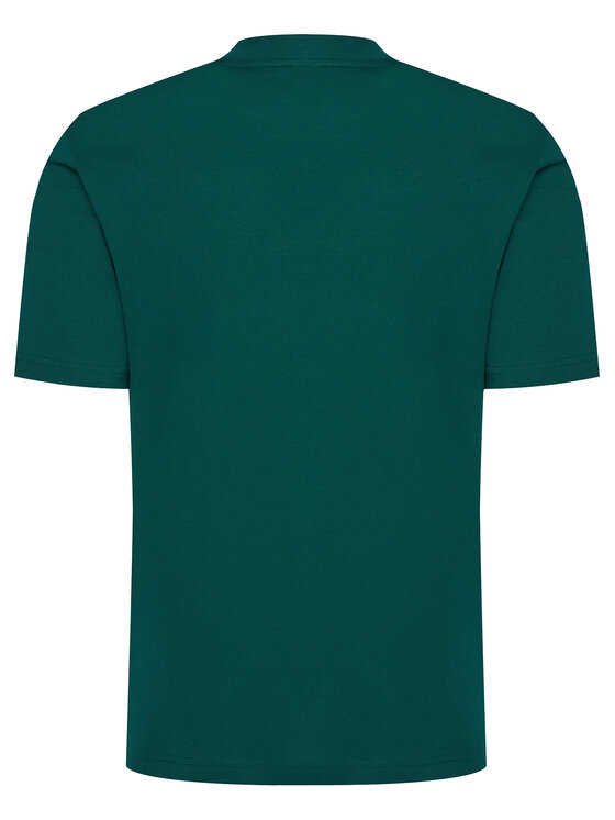 adidas adidas Футболка Essentials Small Logo JF1096 Зелений Regular Fit