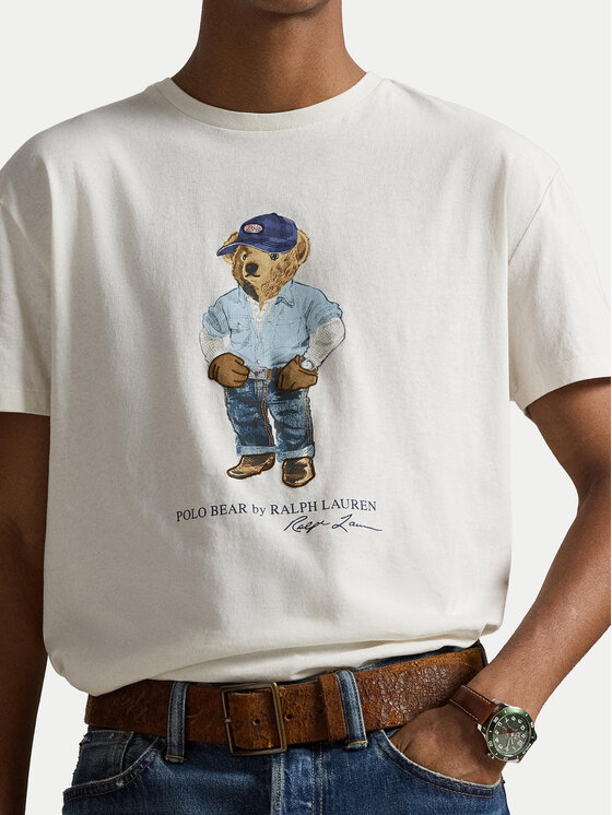 Polo Ralph Lauren Polo Ralph Lauren Camiseta 710B14615001 Blanco Regular Fit
