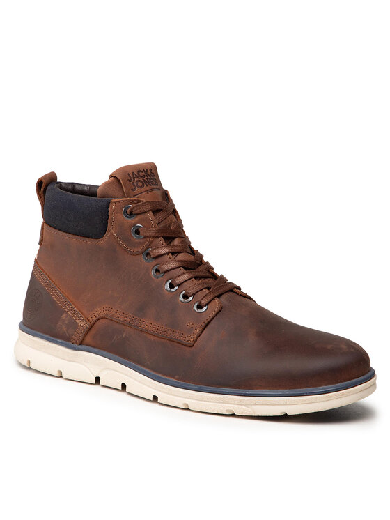 Jack & Jones Šnurovacia obuv Jack & Jones Jfwtubar 12159513 Hnedá