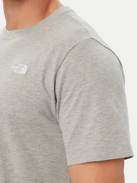The North Face The North Face Majica Evolution Simple Dome NF0A8CZ2 Siva Regular Fit