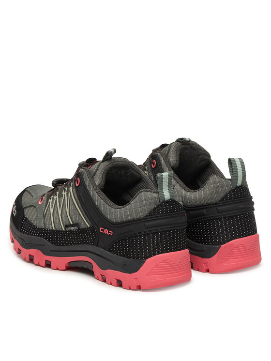 CMP Трекінгові черевики CMP Kids Rigel Low Trekking Wp 3Q54554 Сірий