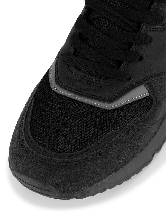 Gap Sneakersy Gap COLOMBUS RUNNER LOW M GP507014AM-BK00 Čierna