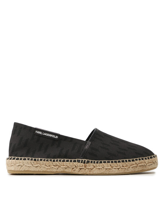 KARL LAGERFELD Espadryle KARL LAGERFELD KL70103 Czarny