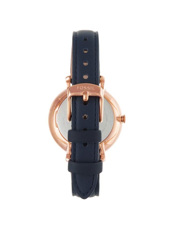 Fossil Ρολόι Fossil Jacqueline ES3843 Σκούρο μπλε