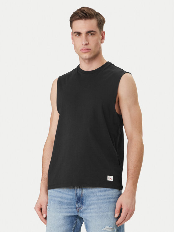 Calvin Klein Jeans Calvin Klein Jeans Camiseta sin mangas LV04RF273G Negro Slim Fit