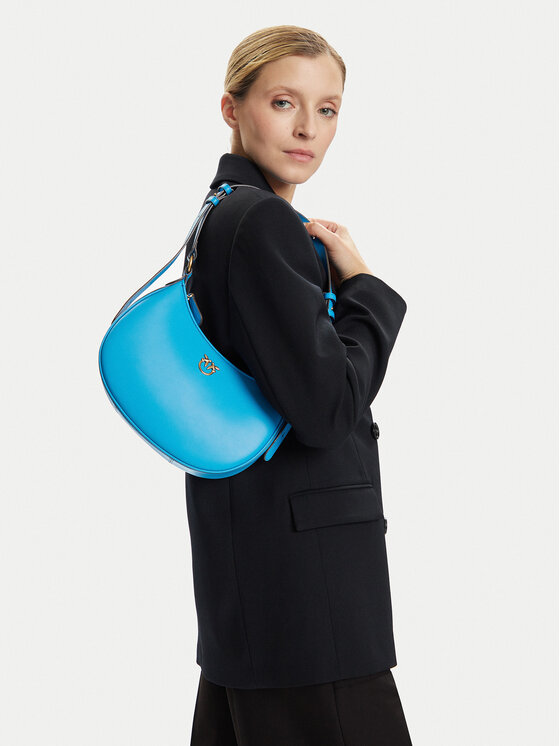 PINKO Сумка PINKO Half Moon Mini Fl Al 25-26 PLTT 102790 A0F1 Голубий