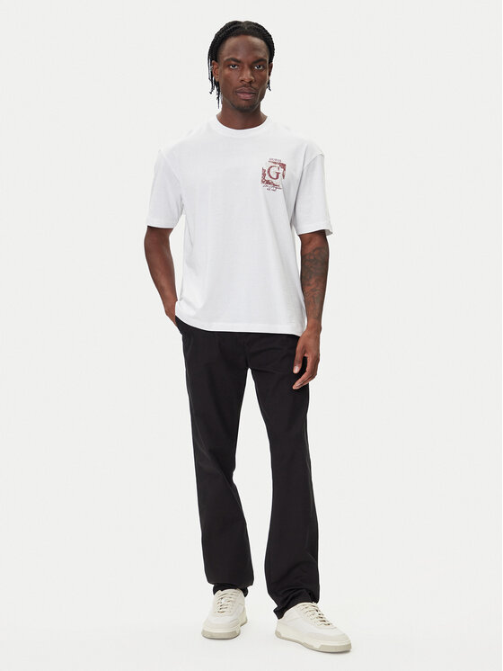 Guess Guess Camiseta M5BI16 I3Z14 Blanco Relaxed Fit