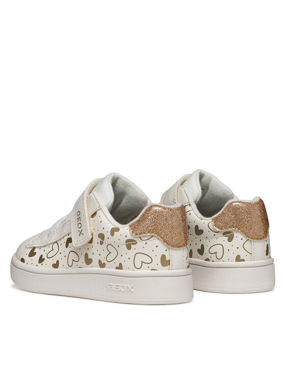 Geox Sneakersy Geox B Eclyper Girl B455MA 0BCKC C1R2L Biały