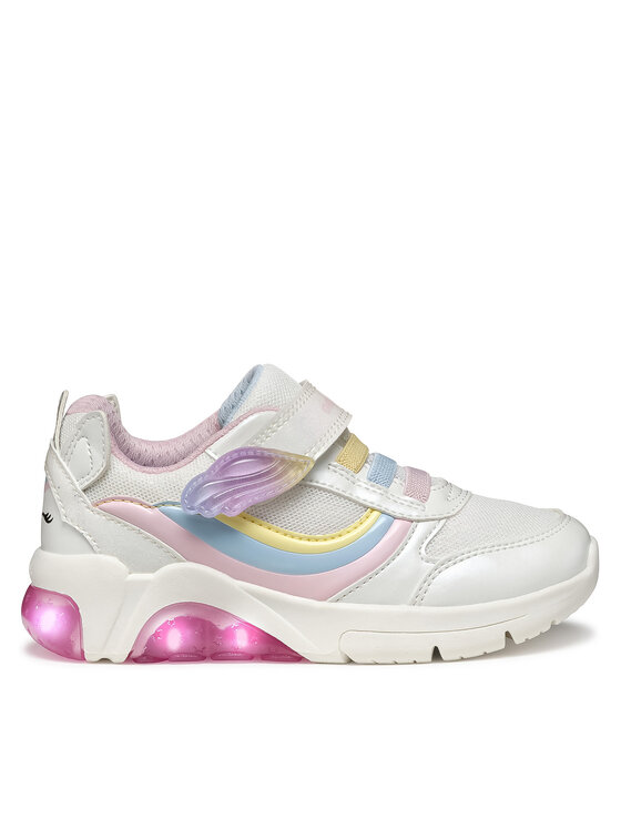 Geox Sneakersy Geox J Fadinlight J55M4A 0KNGN C0653 D Biela