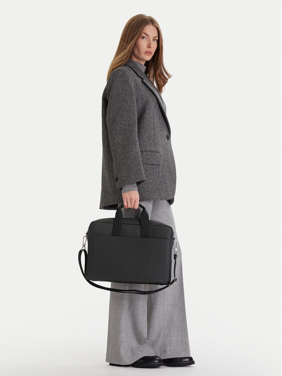 Lacoste Geantă pentru laptop Lacoste NH4429HC Negru