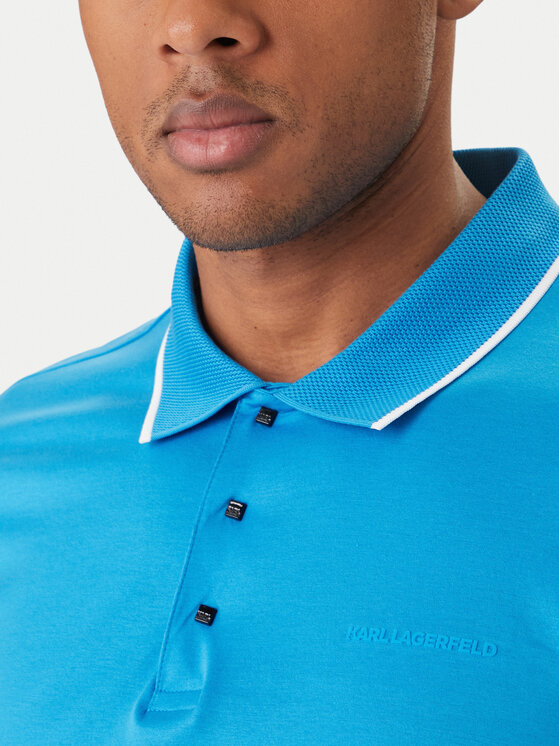 KARL LAGERFELD KARL LAGERFELD Polo 745080 562200 Azul Regular Fit