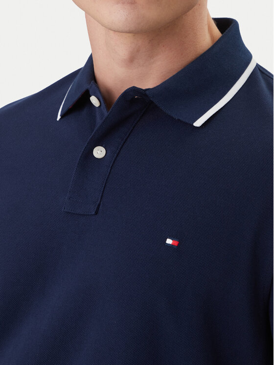 Tommy Hilfiger Tommy Hilfiger Polo Pique MW0MW42748 Azul marino Regular Fit