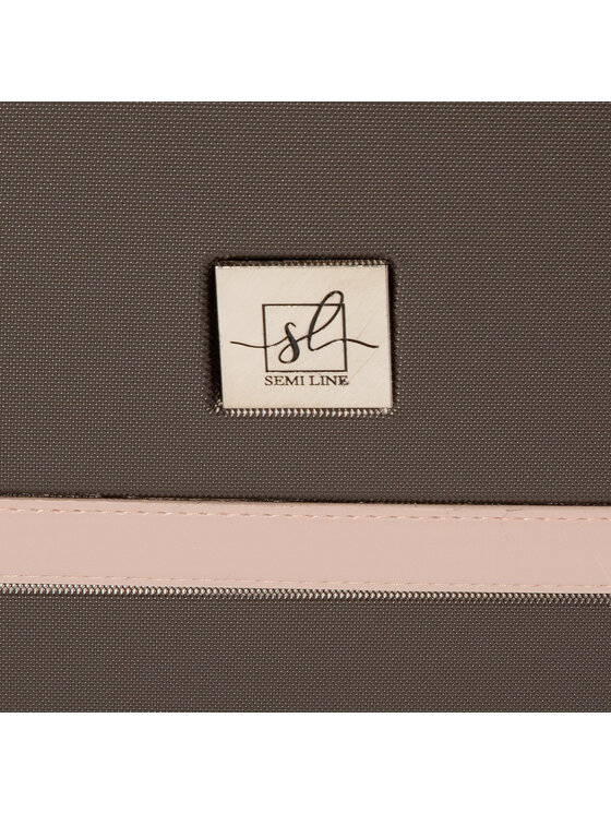 Semi Line Liels koferis Semi Line T5508-4 Brūns