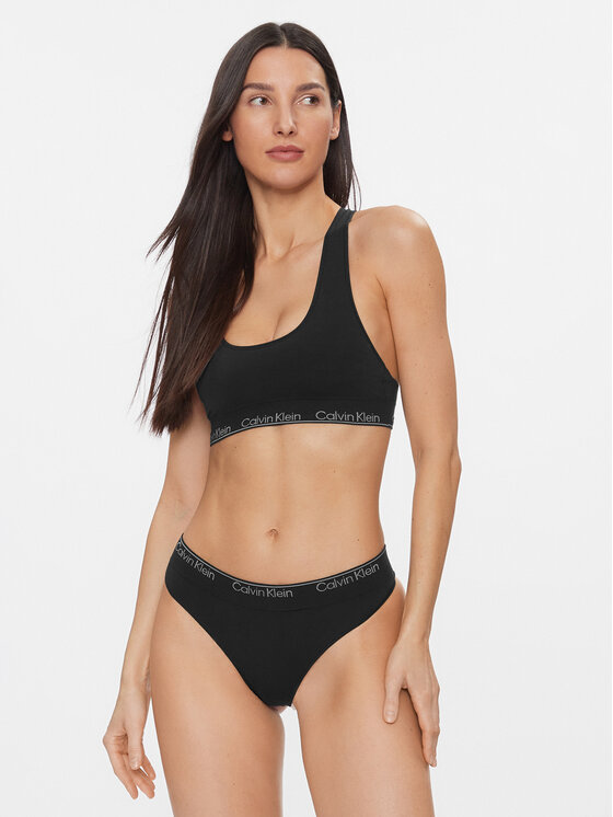 Calvin Klein Underwear Calvin Klein Underwear Melltartó felső Racerback Bralette 000QF7317E Fekete