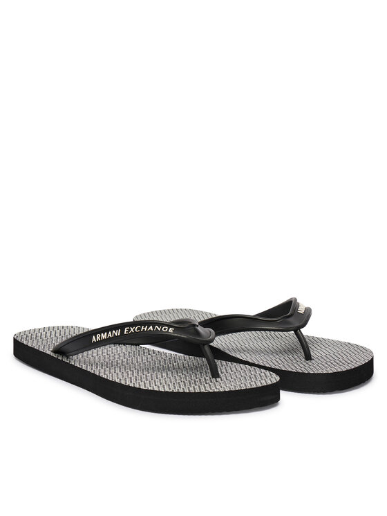 Armani Exchange В'єтнамки Armani Exchange XUQ002 XV676 MC562 Чорний