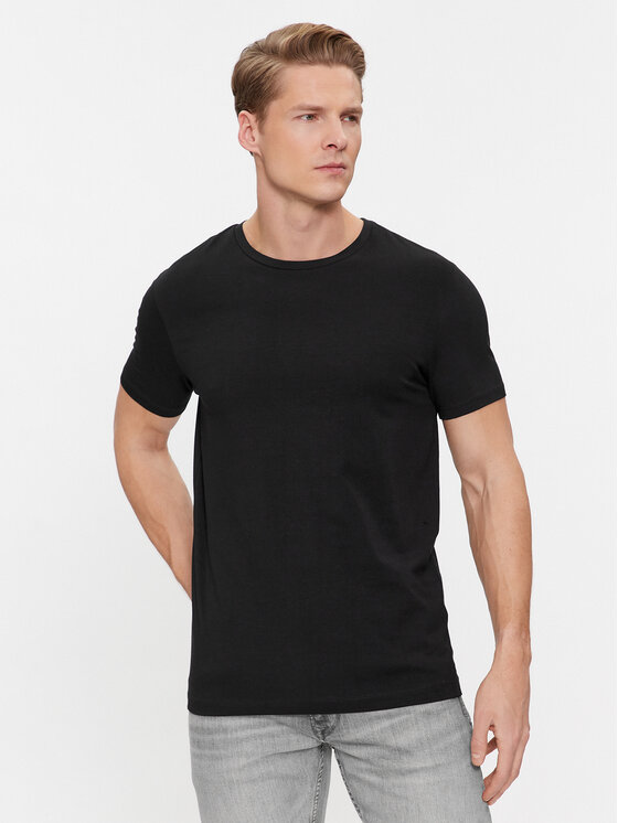 HUGO HUGO Komplet t-shirt majic﻿ Round 50325440 Črna Regular Fit