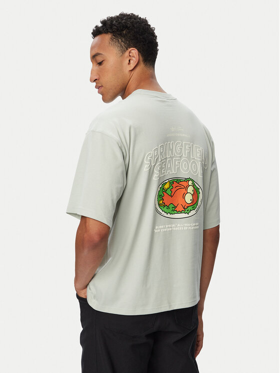 adidas adidas Camiseta Blinky Graphic LG5062 Verde Oversize