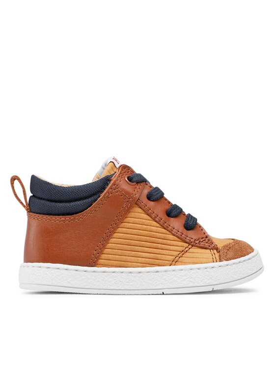 Pom d'Api Сникърси Pom d'Api Mousse Zip Trek N1SICT0401 Кафяв