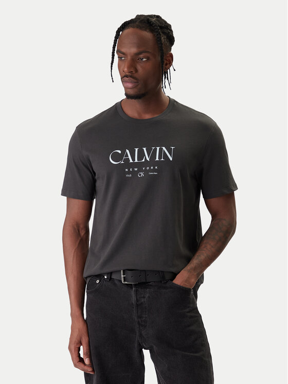 Calvin Klein Calvin Klein Camiseta LV04RE807G Gris Regular Fit