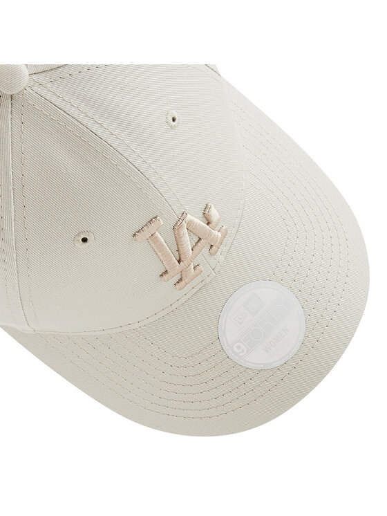New Era Шапка с козирка New Era La Dodgers League Essential 9Forty 60284808 Бежов