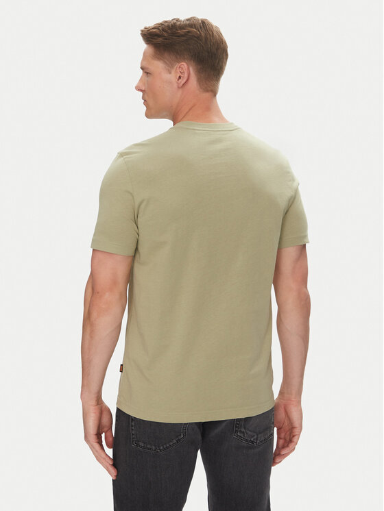 BOSS BOSS Футболка Te_Animali 50546362 Зелений Regular Fit