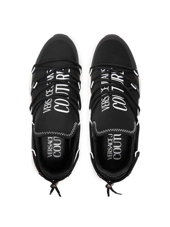 Versace Jeans Couture Снікерcи Versace Jeans Couture 79YA3SA6 ZS915 Чорний