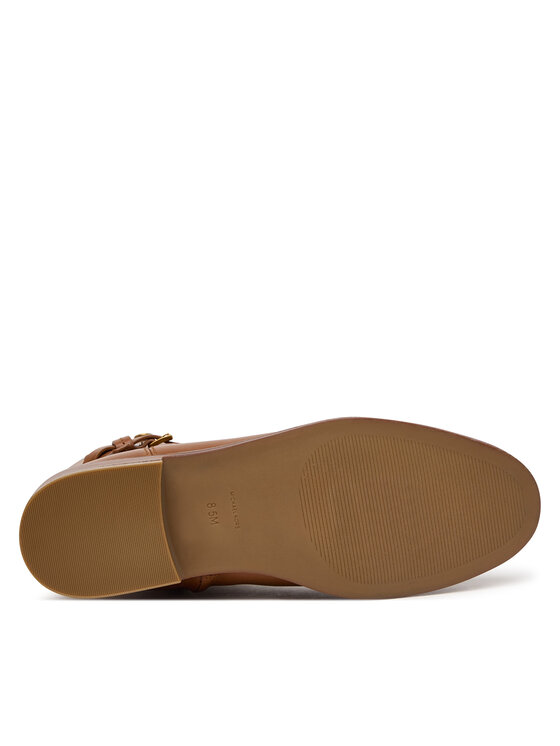 MICHAEL Michael Kors Oficerki MICHAEL Michael Kors Beverly Flat 40F6BVFB5L Brązowy