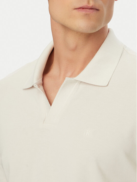 Calvin Klein Jeans Calvin Klein Jeans Polo LV04RF215G Crema Regular Fit