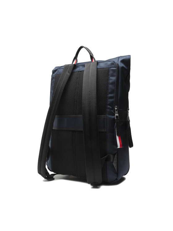 Tommy Hilfiger Kuprinės Tommy Hilfiger Elevated Nylon 2 In 1 Backpack AM0AM08104 Tamsiai mėlyna