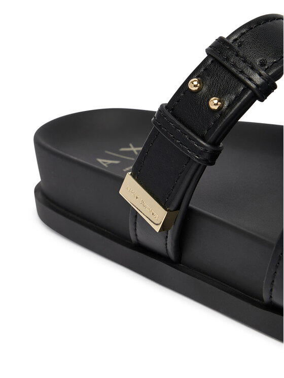 Armani Exchange Шльопанці Armani Exchange XW002575 AF21266 UC001 Чорний