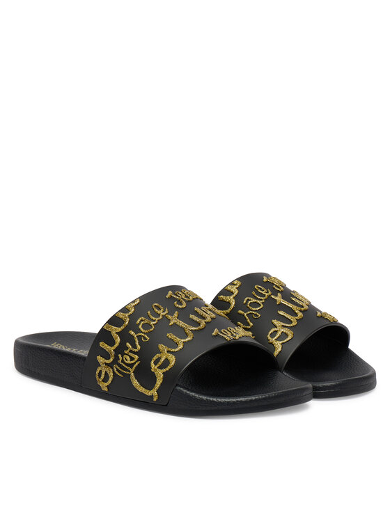 Versace Jeans Couture Шльопанці Versace Jeans Couture 80VA3SQ1 ZSS79 899 Чорний
