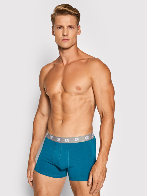 Cristiano Ronaldo CR7 Cristiano Ronaldo CR7 Комплект боксерів Basic Trunk 3-Pack 8100-49-2717 Голубий