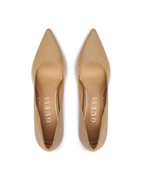 Guess Обувки на ток Guess FLFBAR LEP08 Бежов