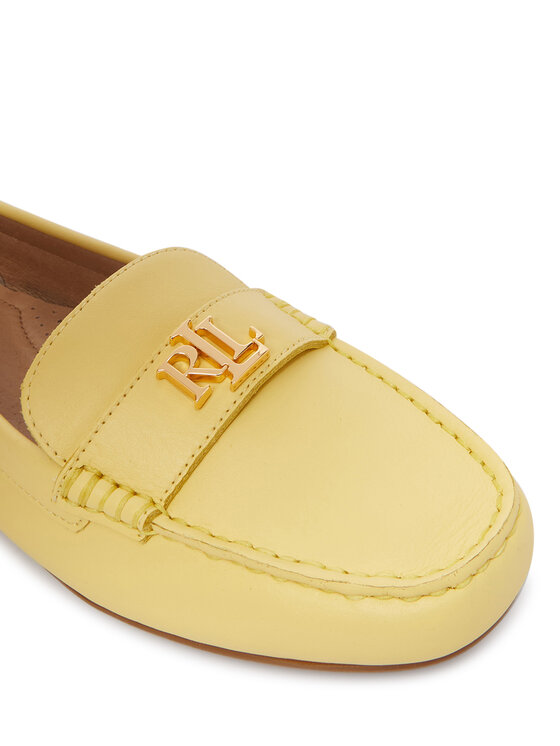LAUREN RALPH LAUREN Mokasyny LAUREN RALPH LAUREN 802852847028 Żółty