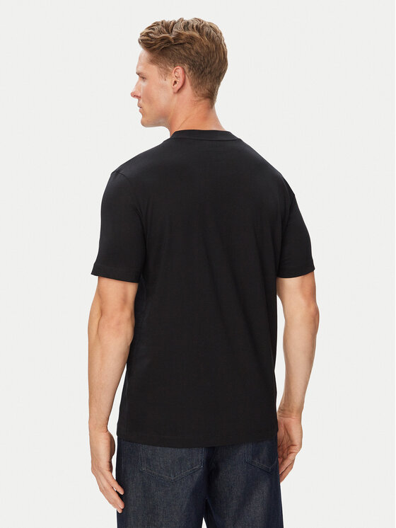 HUGO HUGO Camiseta Daffilo 50568689 Negro Regular Fit