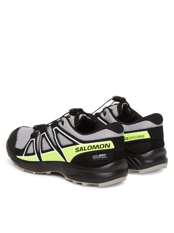 Salomon Trekingová obuv Salomon Speedcross Waterproof L47810200 Sivá