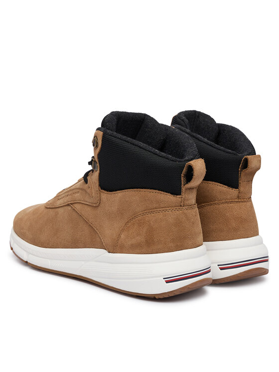 Tommy Hilfiger Sportcipők Tommy Hilfiger Hilfiger Sde Warm Hybrid Chukka FM0FM06085 Barna