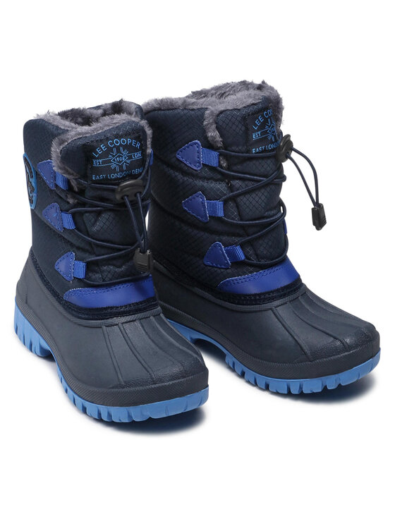 Lee Cooper Śniegowce Lee Cooper LCJ-21-44-0517K Granatowy