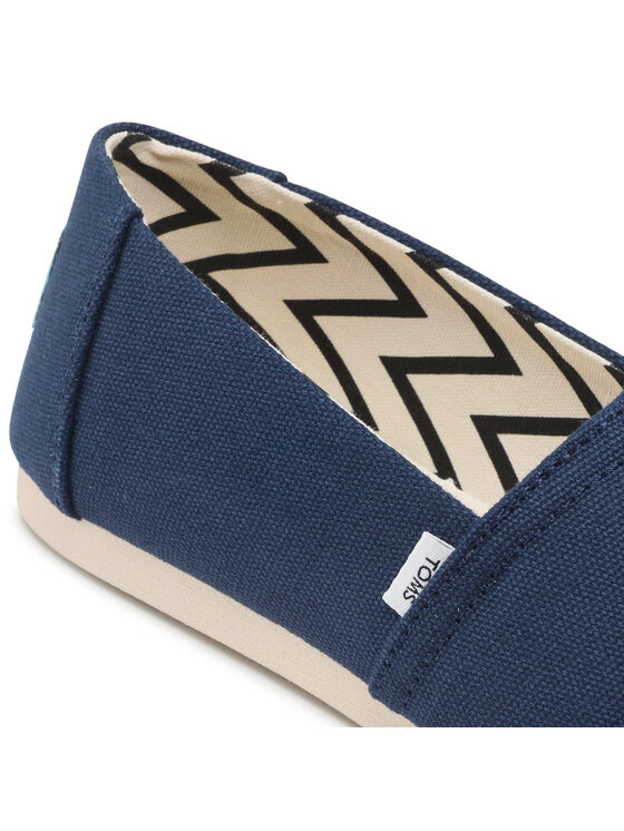 Toms Tenisky Toms Alpargata 10017712 Tmavomodrá