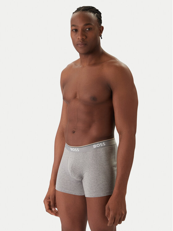 BOSS BOSS Conjunto de calzoncillos boxer 50475282 Gris