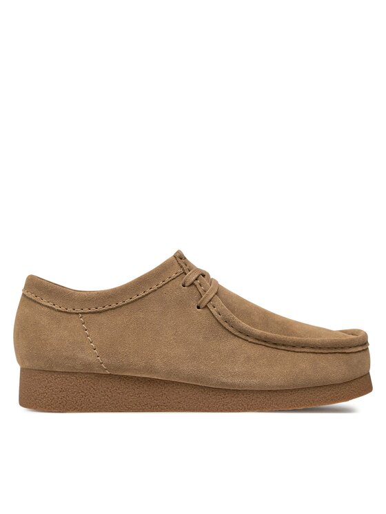 Mokasyny Clarks Wallabeeevo 26172821 Brązowy