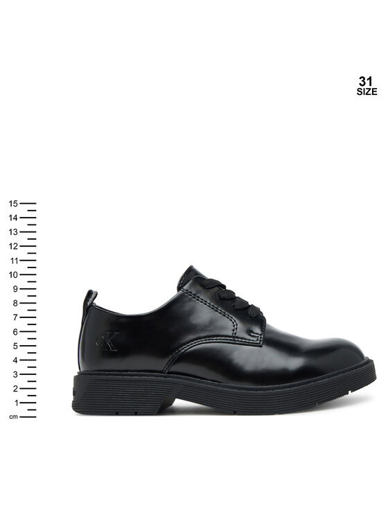 Calvin Klein Oxfords Calvin Klein Low Cut Lace-Up Shoe V3X4-83182-1453 S Nero
