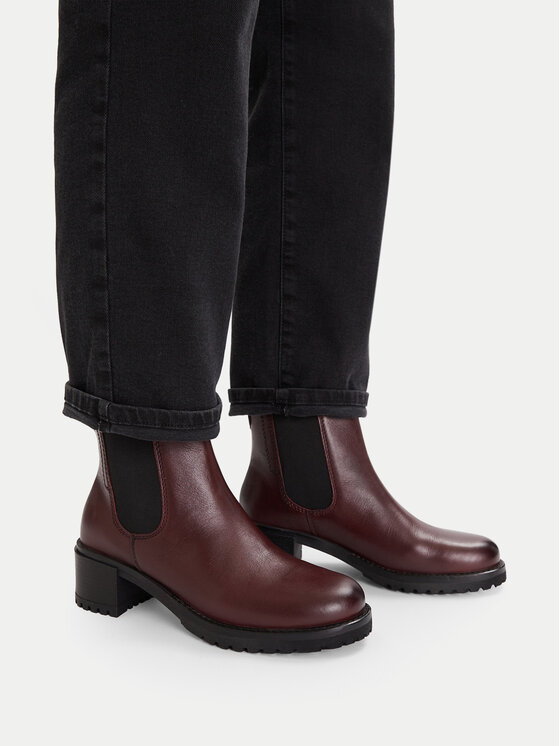 Lasocki Členková obuv Lasocki CEO-WI23-TR24-02 Bordová