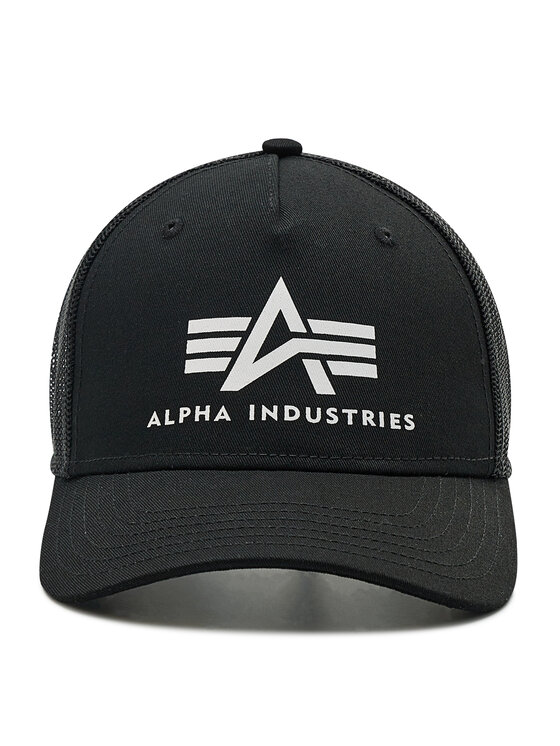 Alpha Industries Gorra con visera Alpha Industries Basic Trucker Cap 186902 Negro