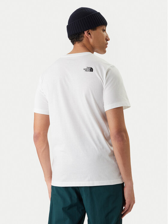 The North Face The North Face Camiseta Evolution Half Dome NF0A8B6J Blanco Regular Fit